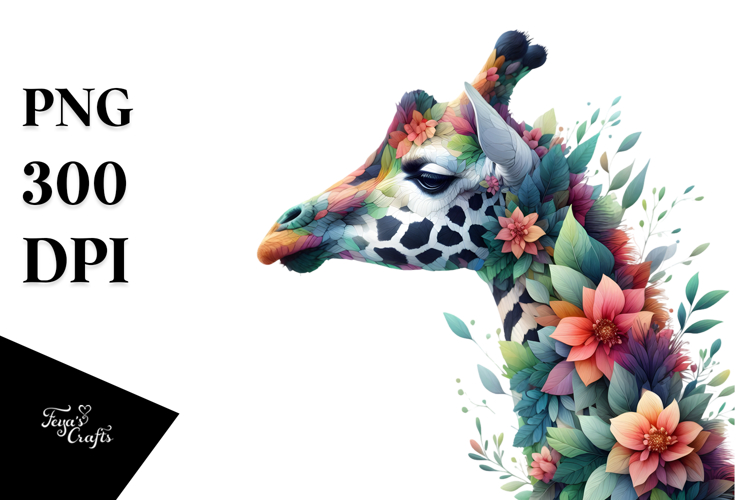 Giraffe Clipart Image 7
