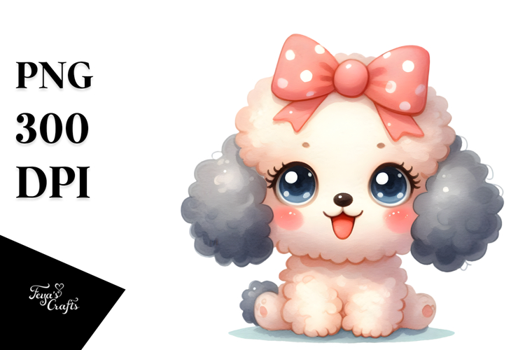 Poodle Clipart Image 16