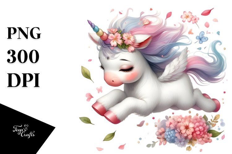 Unicorn Clipart Image 19