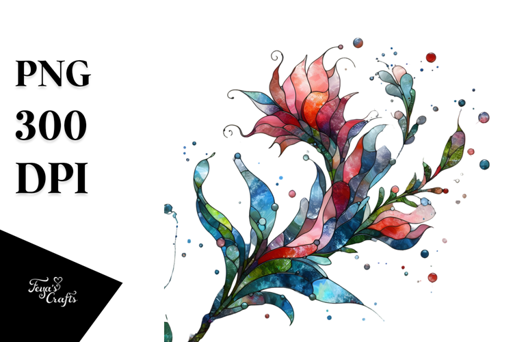 Abstract Snapdragon PNG