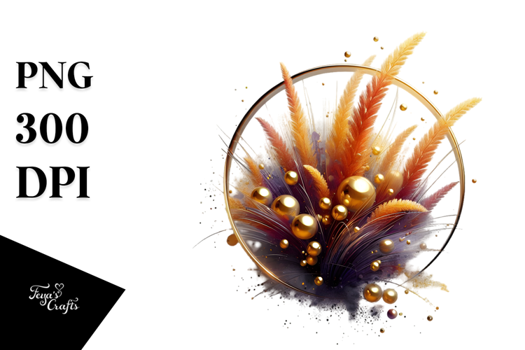 Abstract Glossy Heather PNG