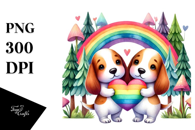 Basset Hound Clipart Image 7
