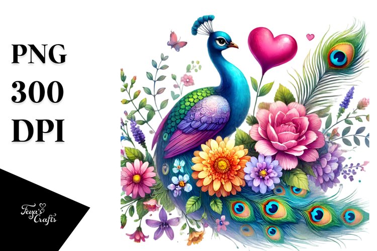 Peacock Clipart Image 18