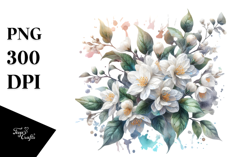 Flower Sticker Png Image 23