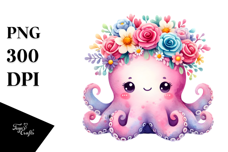 Octopus Clipart Image 6