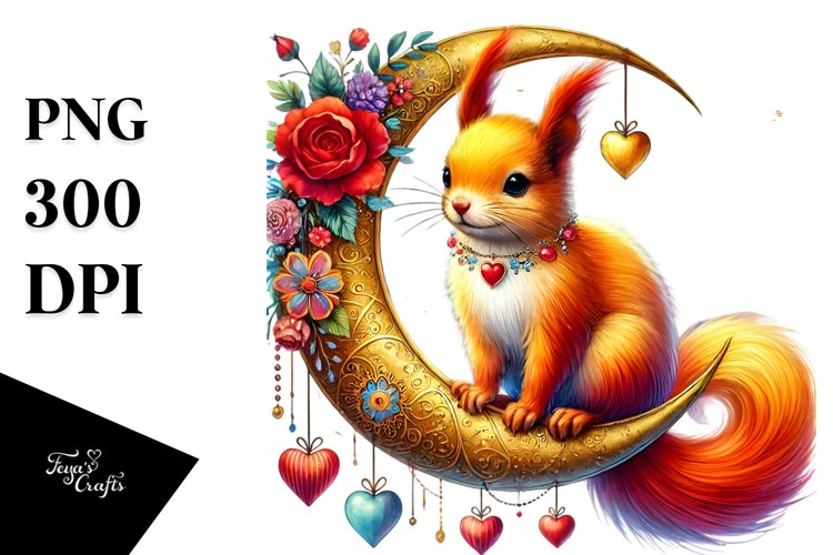 Squirrel Clipart Image 16