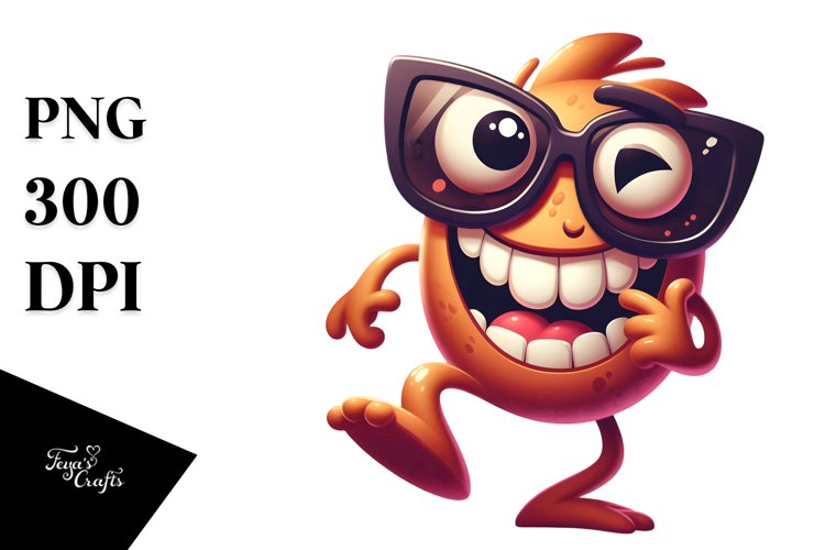 Goofy Monster, Serious PNG