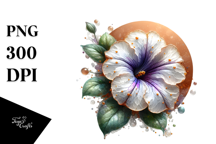 Abstract Petunia PNG