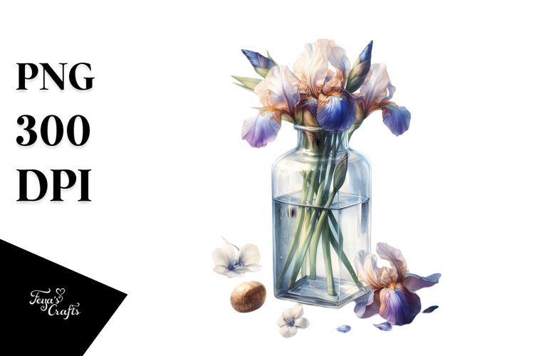 Iris Clipart Image 23