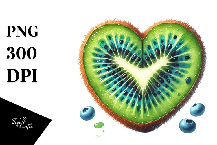 Kiwi Heart PNG