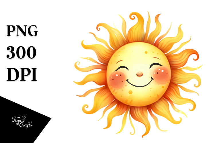 Summer Sun Clipart Image 9