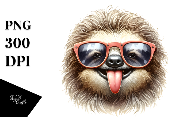 Sloth Clipart Image 8