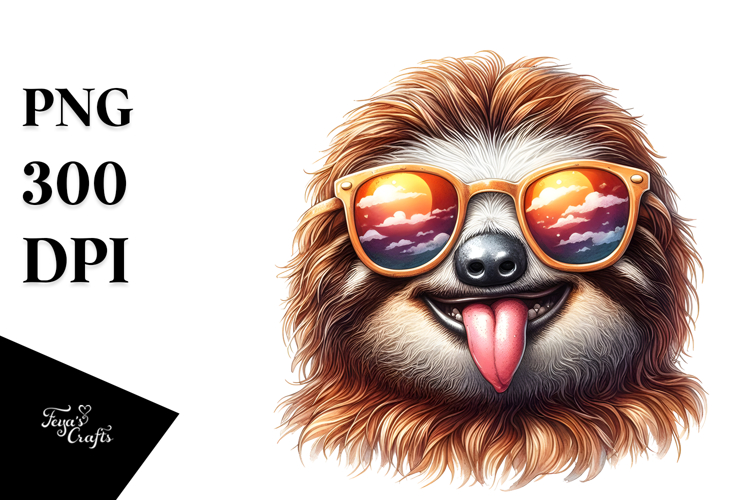 Sloth Clipart Image 7