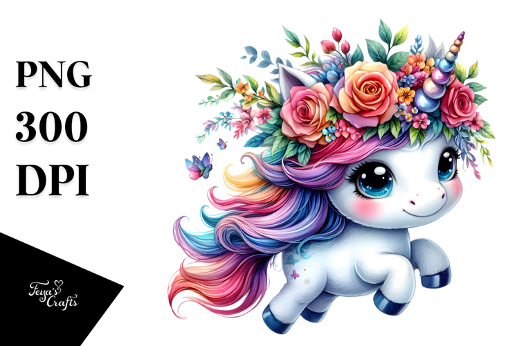 Unicorn Clipart Image 15