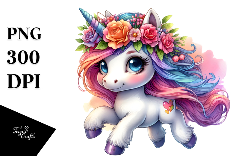 Unicorn Clipart Image 14