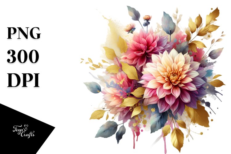 Flower Bouquet Clipart Image 22