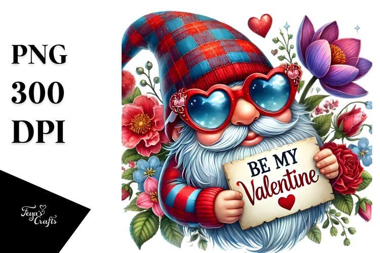 Valentine Gnome Png Image 12