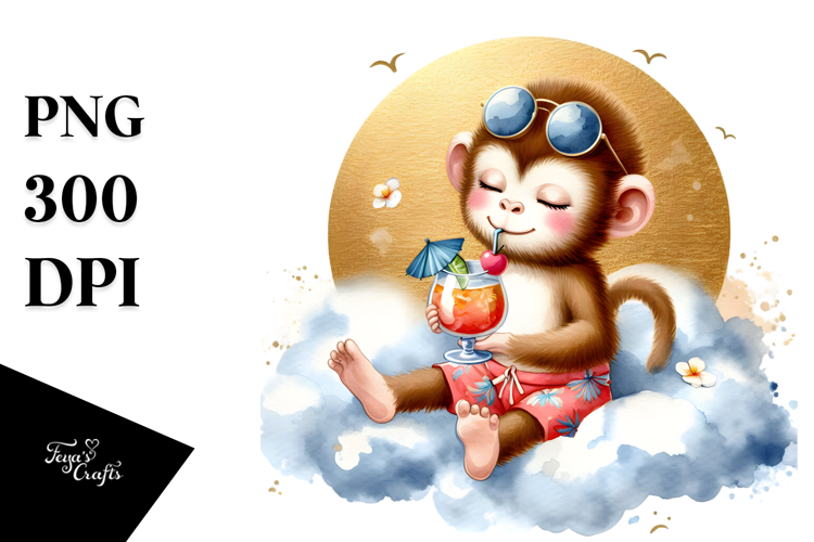 Monkey Clipart Image 9