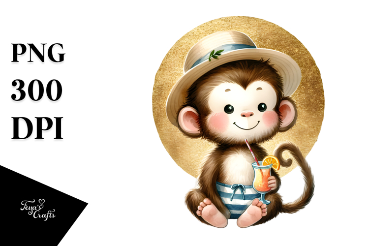 Monkey Clipart Image 3