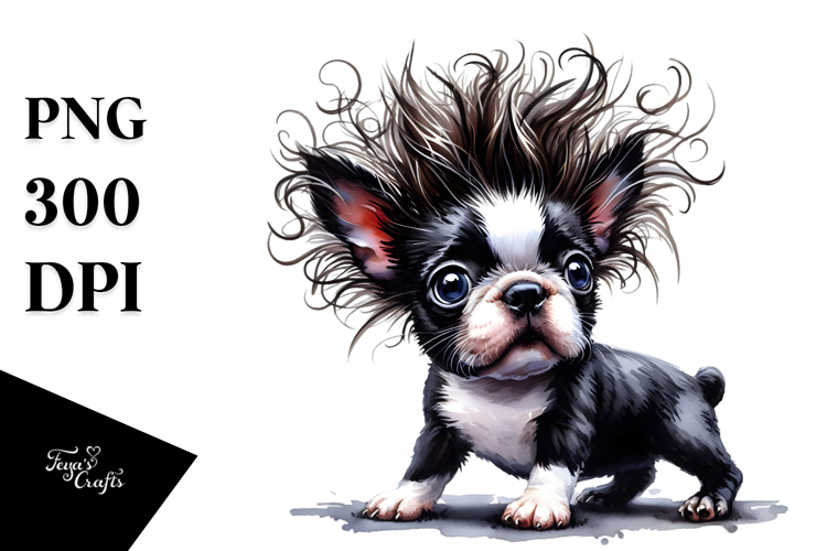 Boston Terrier Clipart Image 15