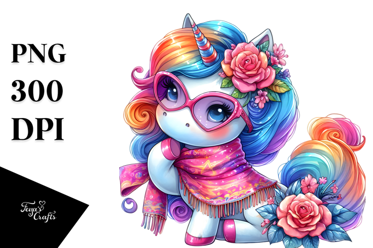 Unicorn Clipart Image 13