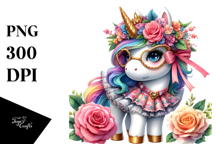 Unicorn Clipart Image 12