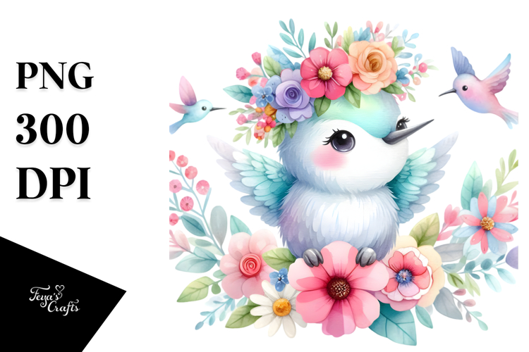 Hummingbird Clipart Image 11
