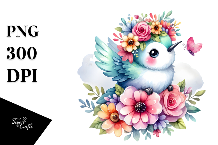 Hummingbird Clipart Image 23