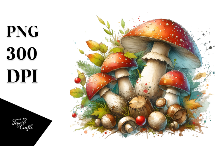 Mushroom Clipart Image 17