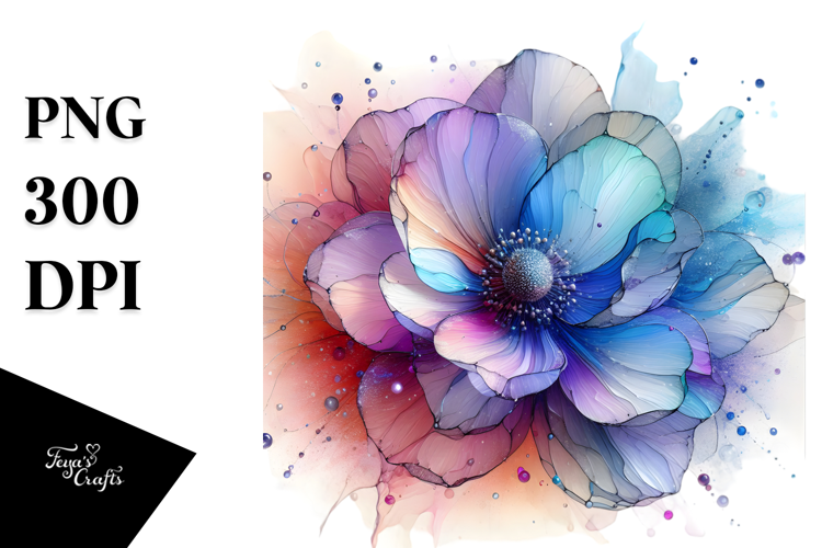 Abstract Anemone PNG