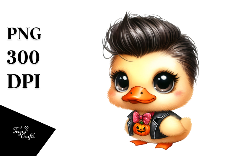 Cute Baby Duck PNG example image 1