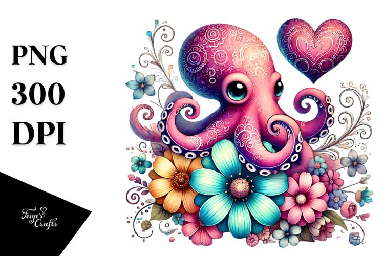 Octopus Clipart Image 3