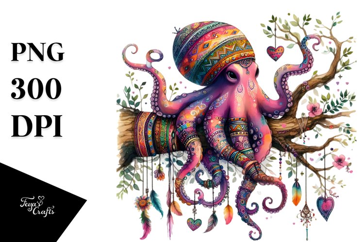 Octopus Clipart Image 14