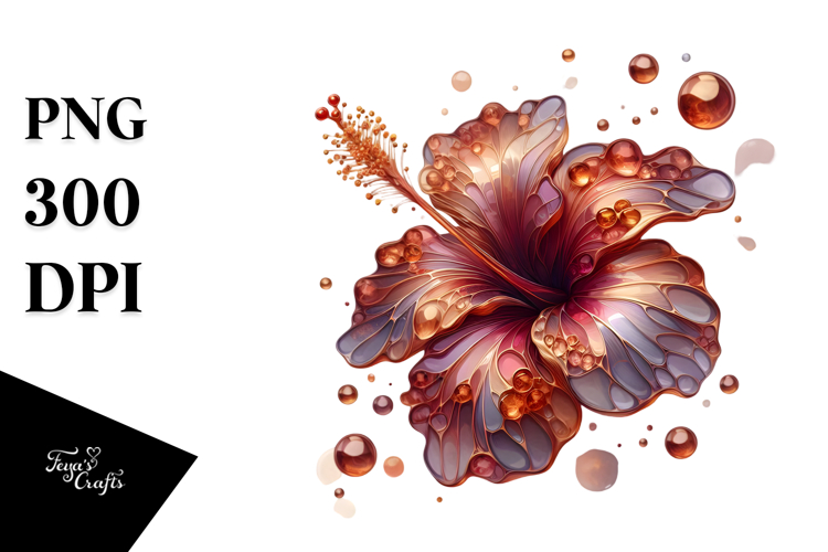 Hibiscus Flower Clipart Image 3