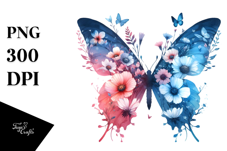 Butterfly Silhouettes Image 12