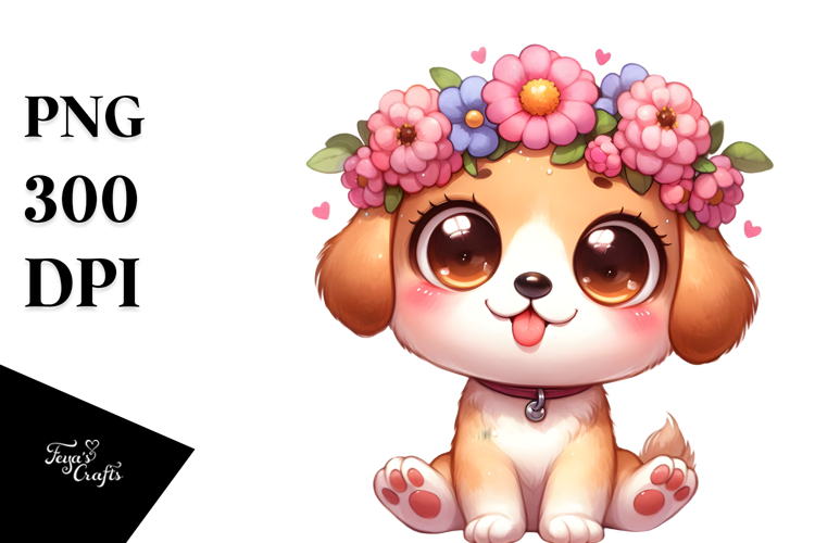 Playful Dog PNG