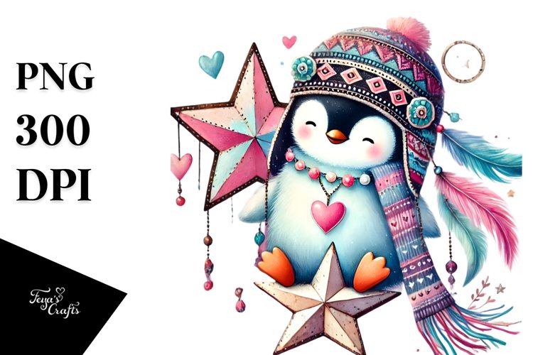 Penguin Clipart Image 14