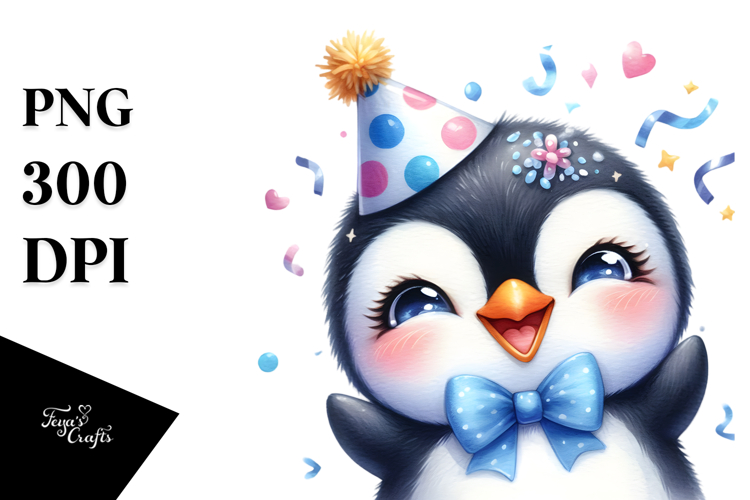 Penguin Clipart Image 16