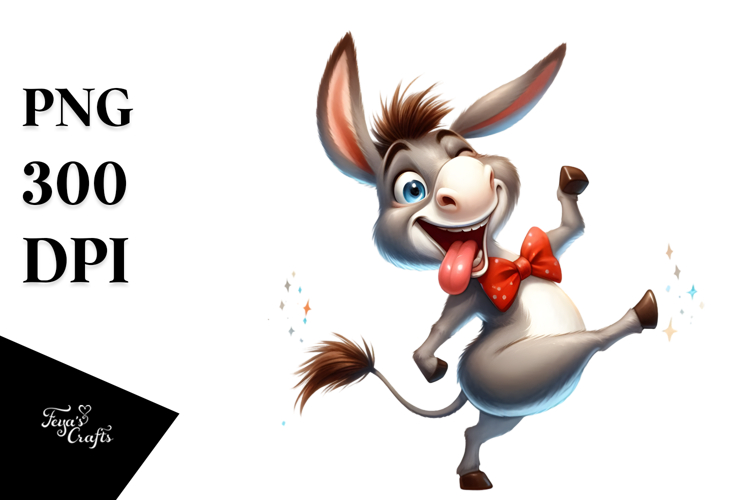 Donkey Clipart Image 9