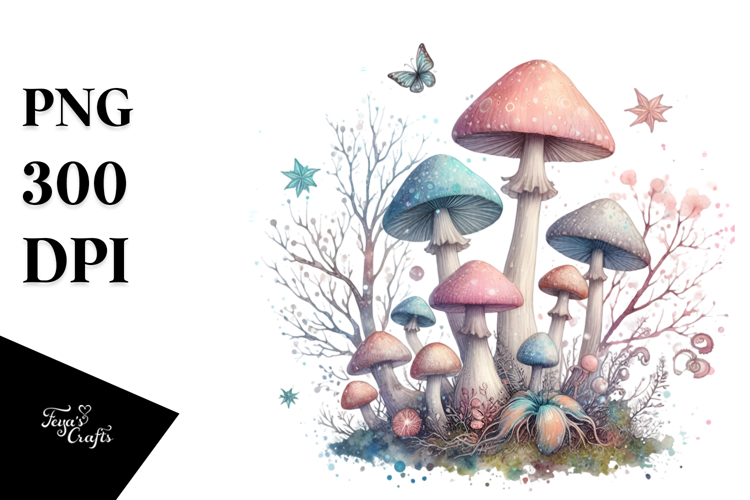 Mushroom Clipart Image 20