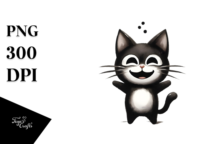 Black Cat Png Image 22
