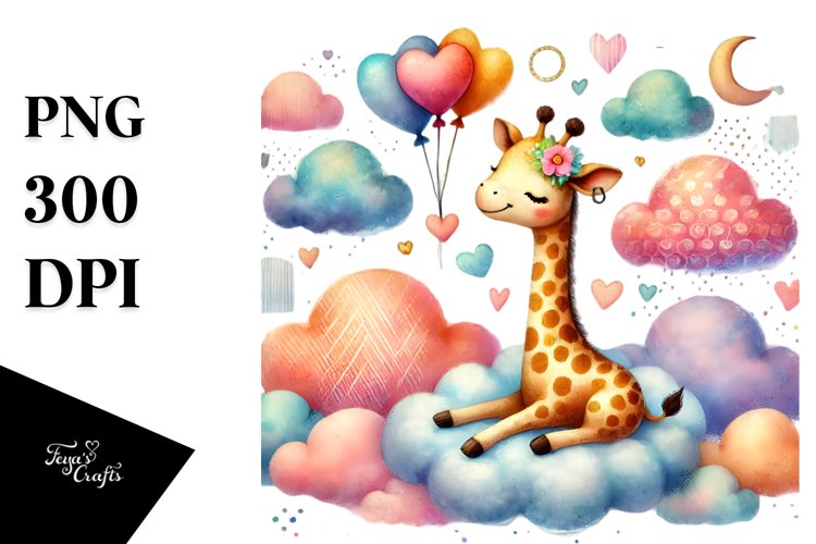 Giraffe Clipart Image 24