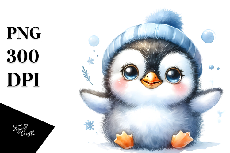 Penguin Clipart Image 18