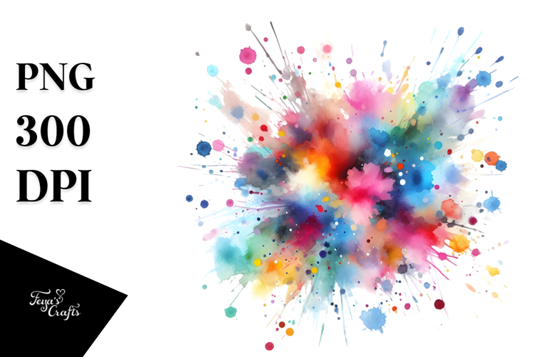 Splatter PNG Image 14