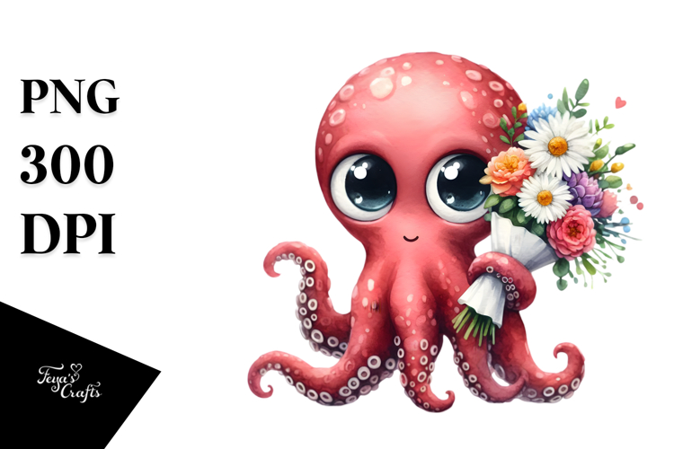 Octopus Clipart Image 8