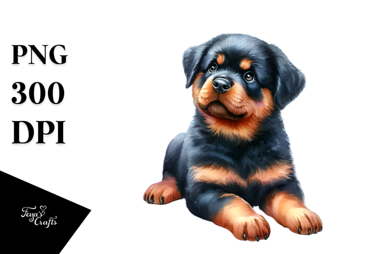 Rottweiler Clipart Image 4