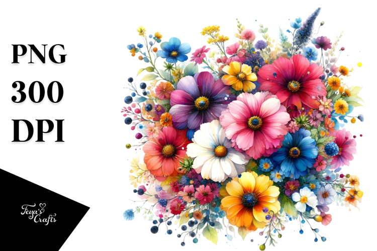 Flower Drawing Png Image 3