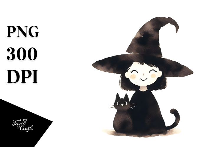 Cat Watercolor Image 3