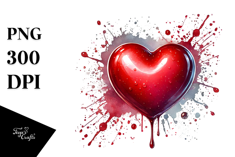 Red Heart Png Image 23