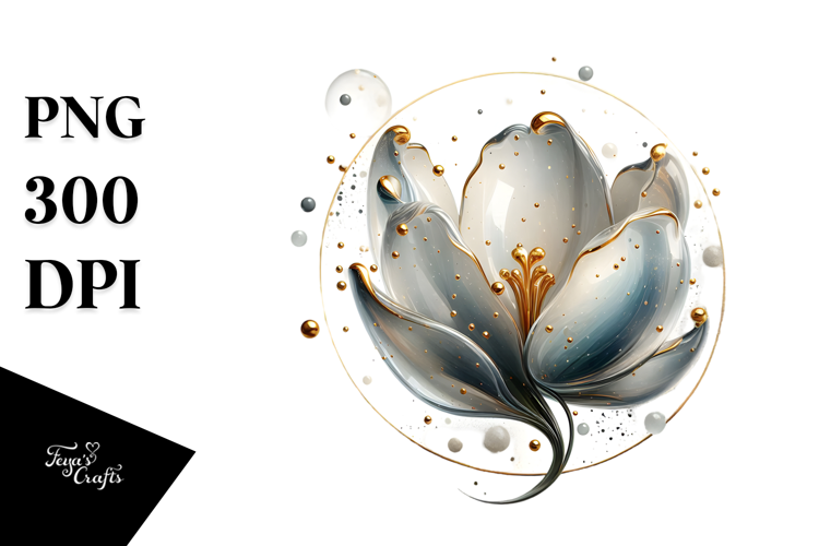 Abstract Tulip PNG